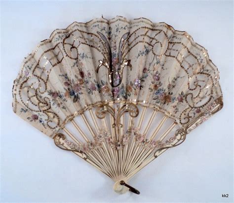 vintage fan hand